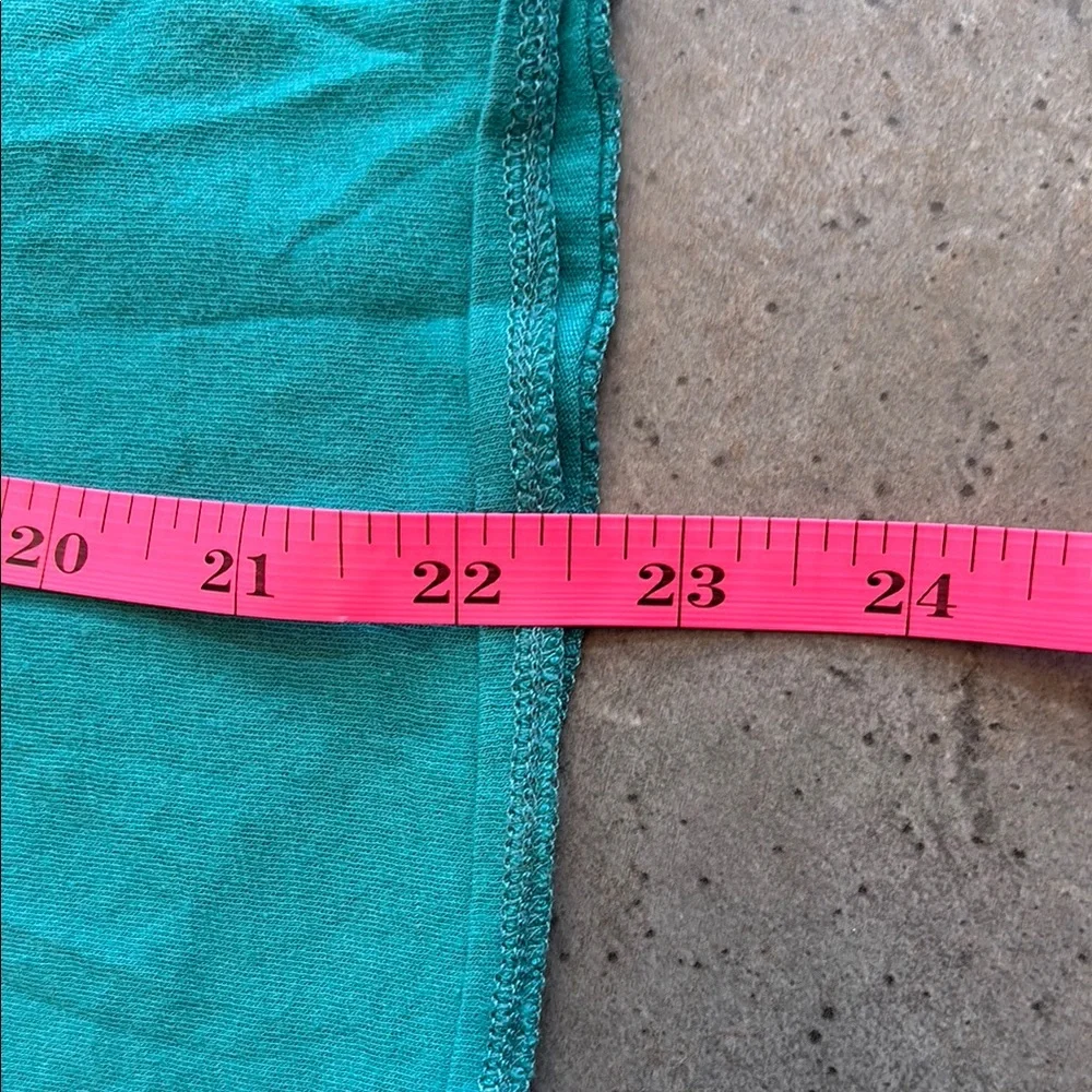 J. Crew Women’s Teal Blue Short Sleeve Shirt, Flutter Sleeve, Buttons, Size S - Picture 10 of 17